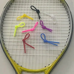8Pcs/Lot Soft Silicone Tennis Vibration Dampeners Tennis Racket Anti Vibration Knot Squash Racquet Damper Tennis Accessories