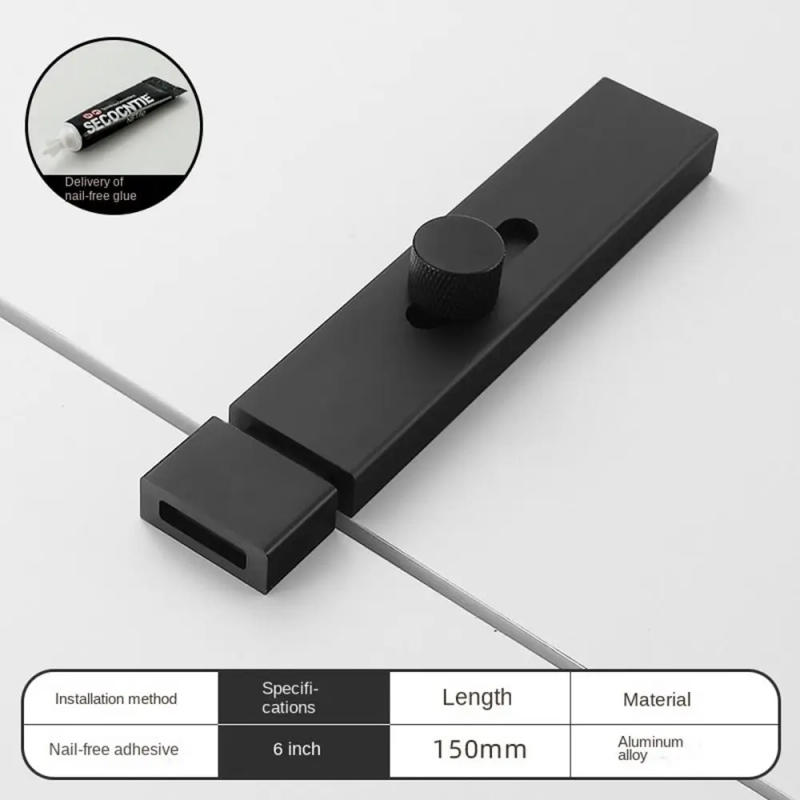Description Picture 5 of itemCreative Aluminum Alloy Door Buckle Hasp Hardware Anti-theft Door Window Latch Durable Toggle Latch Sliding Door