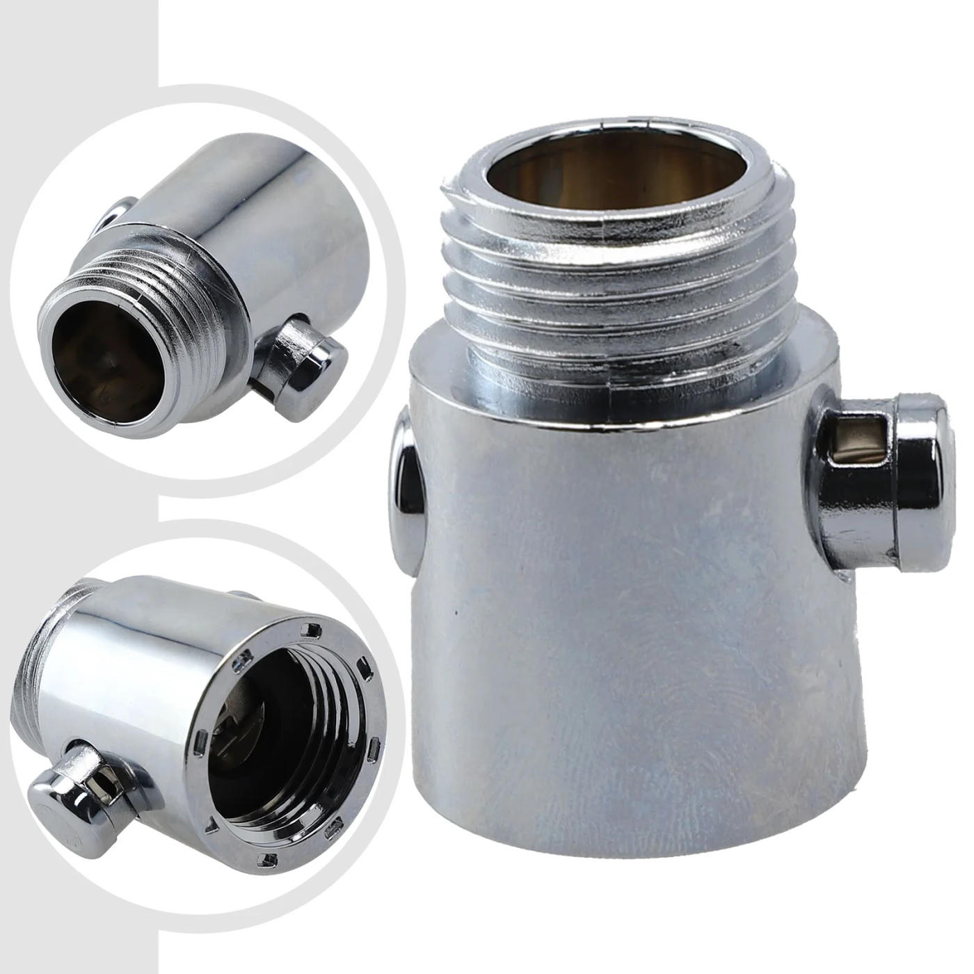 Description Picture 5 of itemShower Head Control Switch Shut Off Stop Valve Water Saving Valve For Handheld Shower Head Bidet Sprayer Pipe Bathroom Parts