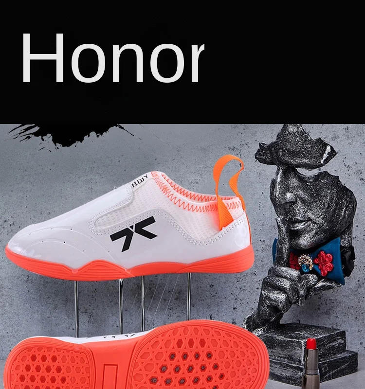 Description Picture 3 of itemChildren's TKD Shoes  Indoor Anti Slip  Taekwondo Training Shoes Kickboxing Kung Fu Tae Kwon Do Martial Arts Sneaker Adult Wushu