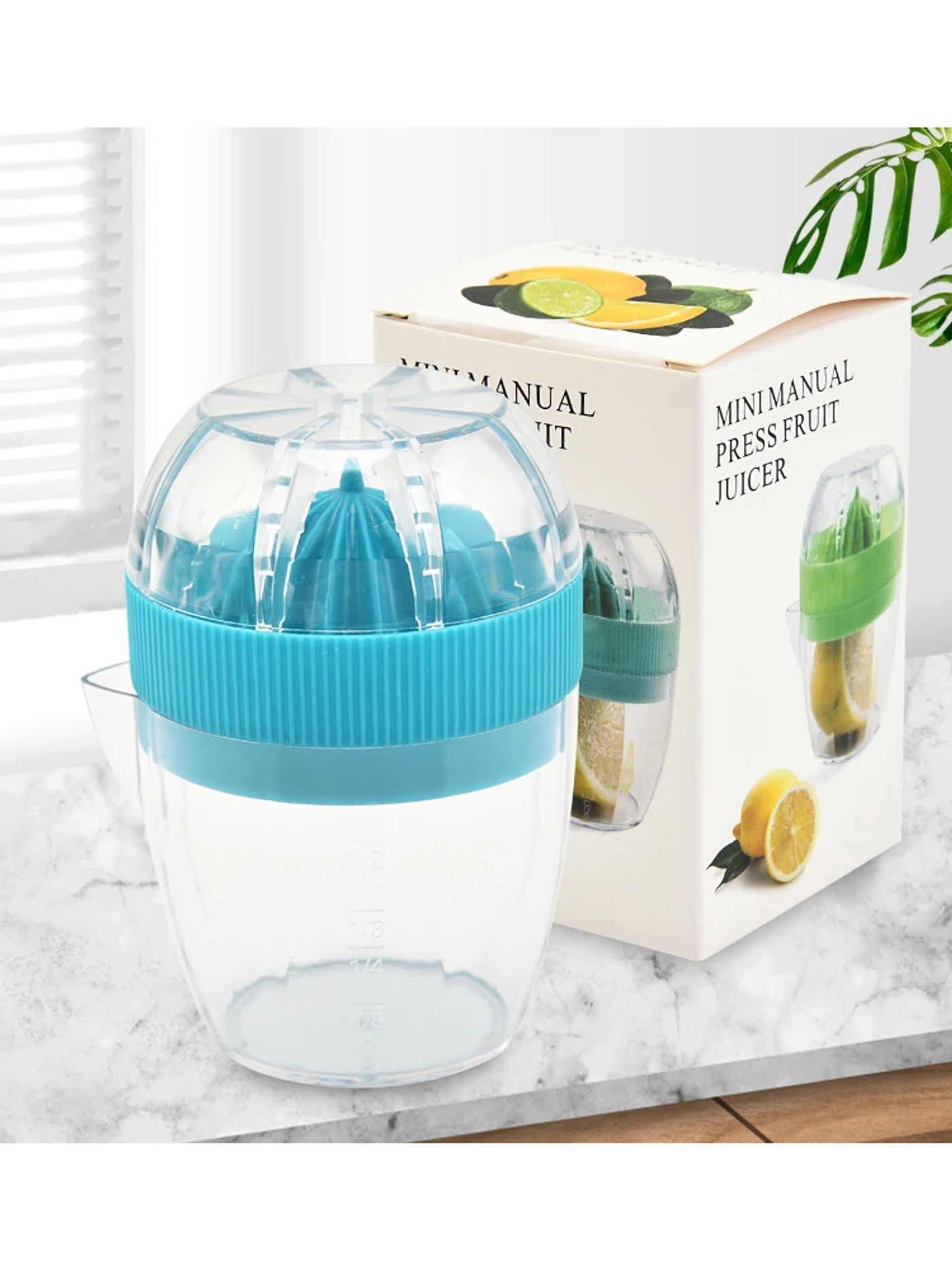 Description Picture 2 of itemManual Juicer Citrus Press Juice With Pour Spout Portable Multifunctional Hand Fruit Lemon Orange Juice Squeezer Lemon