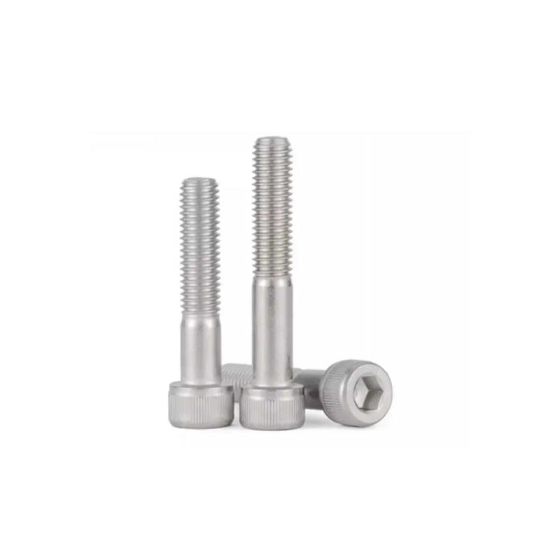 Description Picture 6 of itemHalf Tooth 304 Stainless Steel Hex Screw With Extended Cup Head Cylindrical Head Bolt M4M5M6M8M10M12