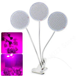 200 led 3 head plant led grow light lamp grow tent growlight greenhouse cultivo flower Hydroponics hydro phytolamp V27