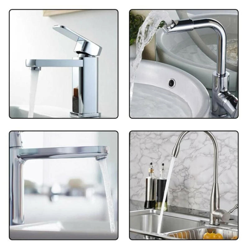 Description Picture 6 of item3PCS Brass Water Saving Faucet Tap Aerator Replaceable Filter Mixed Nozzle  Thread Smart Home Bathroom Accessories Dropship