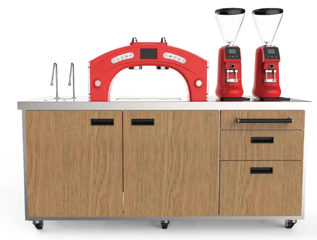 Description Picture 4 of itemProfessional Coffee MachineBuild In Desktop Semi Automatic Tea Brewing Machine Equipment Teapresso Machine For Bubble Tea Commer