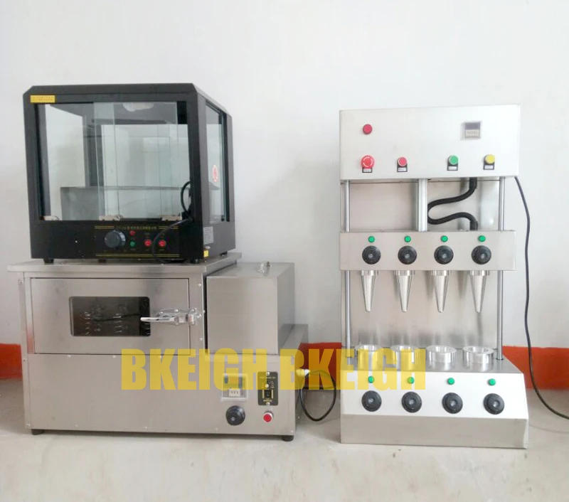 Description Picture 4 of item110V 220V  Pizza Cone Machine Cone Pizza Oven Commercial Pizza Cone Maker Machine