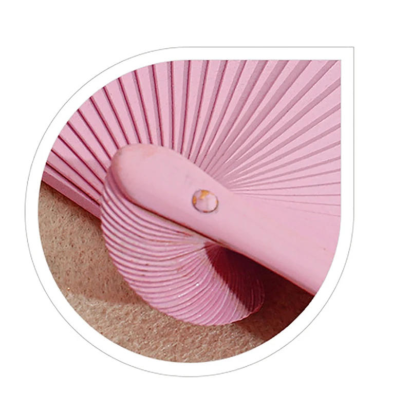 Description Picture 4 of itemVintage Spanish Folding Fan for Women Double-Side Flower Painting Gypsy Wooden Hand Fan for Dance Festival Decoration