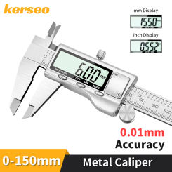 Metal Caliper Digital Pachometer Professional Vernier Caliber Measuring Tools Woodworking Thickness Gauge Depth Electronic Ruler