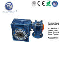 CY Automan Free Maintenance Double -Stage Worm Gear Reducer NMRV40+CYRV75  Input Bore14mm Input 71B14 Speed Ratio 450:1