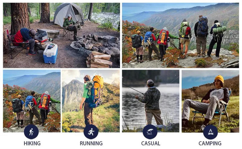 Description Picture 4 of item6XL Men Summer Hiking Pants US Outdoor Lightweight Tactical Multi-pocket Detachable Loose Camping Fishing Cargo Shorts Pants Men