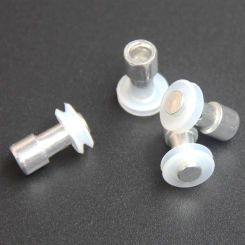 5pcs Universal Replacement Floater And Sealer For Kitchen Pressure Cooker 1 Float for Valve + 4 Sealing Washers, Easy to Install