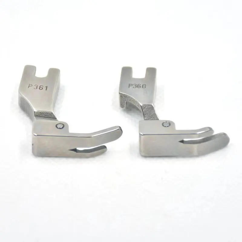 Description Picture 6 of itemP360 P361 Narrow Zipper Presser Foot Single Side Of Flat Car Industrial Sewing Machine Accessories For Juki Brother Singer Right