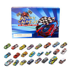 Christmas Countdown For Kids 2024 Boys Advent Calendar 24 Day Countdown With 24 Different Race Cars Cool Christmas Gift Holiday