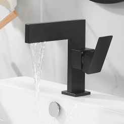 Basin Faucet Brushed Gold Bathroom Single handle Mixer Tap Hot Cold Water Brass Sink Water Crane New Arrival