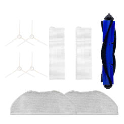 Main Side Brush Mop Cloth Filter For Tefal Rowenta X-Plorer Serie 95 RG7975WH RG7987WH Robotic Vacuum Cleaner Spare Parts