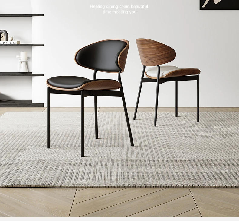 Description Picture 2 of itemMobile Chair Nordic Modern Kitchen Furniture Dining Set Table Chairs Accent Sillas De Comedor Relaxing Outdoor Furnitures