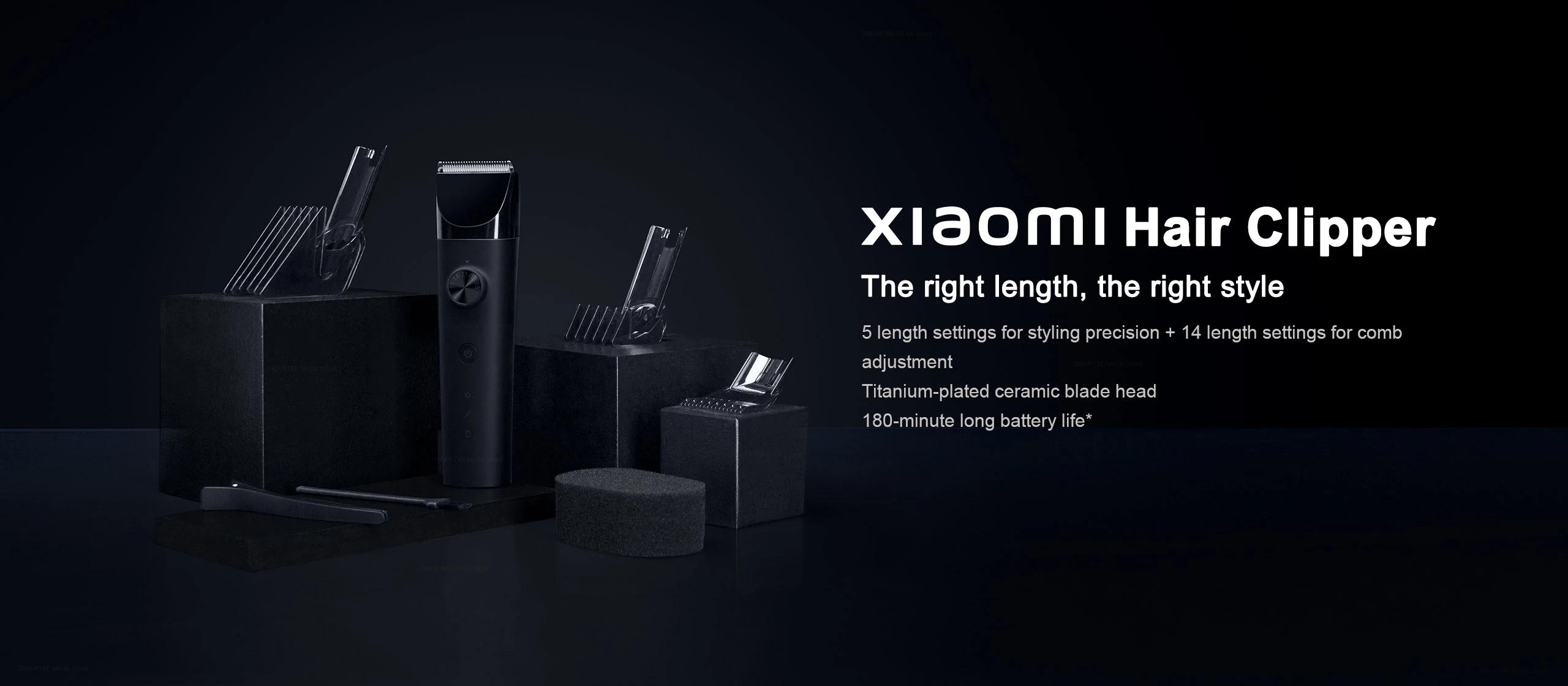 Description Picture 2 of itemXIAOMI MIJIA Hair Trimmer Machine Hair Clipper IPX7 Waterproof Professional Cordless Electric Hair Cutting Barber Trimmers Men