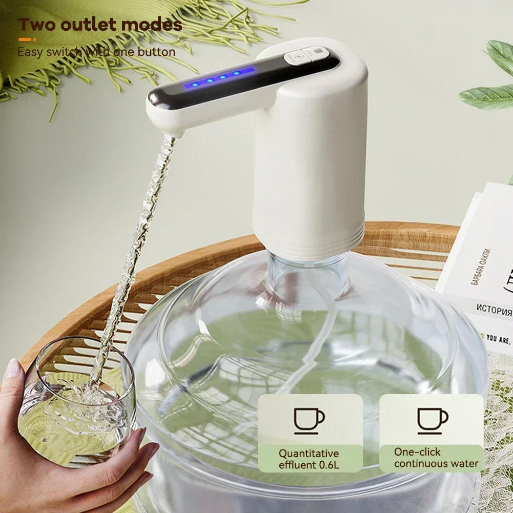 Description Picture 5 of itemPortable Automatic Water Dispenser with USB Charging Powerful Switch Pump for Home Kitchen Office Use - Water Gallon Bottle