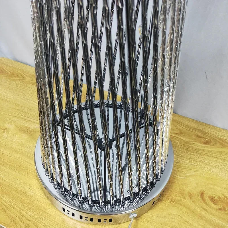 Description Picture 6 of itemModern Led Standing Lamp Aluminum Tower Floor Lamp for Living Room Light Stand Foyer Home Decorative Floor Lights AC90-26V Lamps