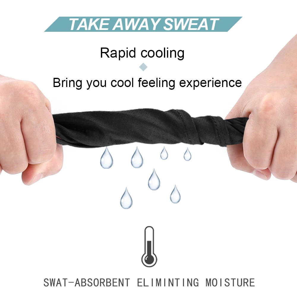 Description Picture 6 of item3D Skull Summer Bandana Hanging Ear Triangle Scarf Cycling Hiking Hunting Fishing Sports Bicycle Face Mask Neck Gaiter Men Women