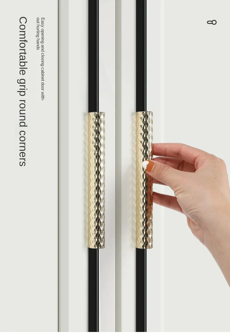 Description Picture 4 of itemBlack Kitchen Cabinet Handles Gold Cupboard Door Pulls Drawer Knobs Bedroom Door Long Furniture Handle Hardware 1000mm