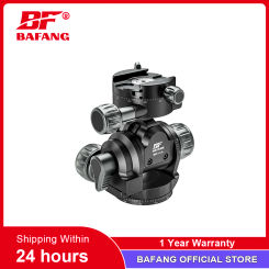 BAFANG New Design Upgraded Tripod Ball Head Panoramic CNC Metal Camera Tripod Geared Head for Tripod Monopod DSLR Camcorder