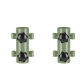 2pcs Green