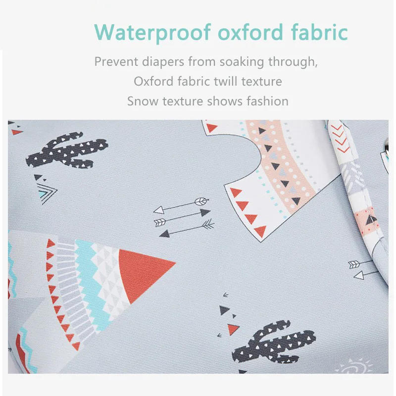 Description Picture 6 of itemBaby Diaper Bag Waterproof Wet Dry Pack Mummy Storage Pouch Nappy Organizer Insert Tote Purse Travel Stroller Carry Bag