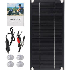 60W Solar Panel Kit 12V Trickle Battery Charger 300*145*2.5mm Solar Panel Car Charger 12V18V Mobile Energy Storage Solar Panels