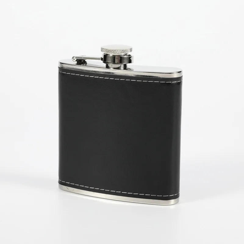 Description Picture 2 of itemOutdoor Pocket Wine Bottle Pot Cup 9 Oz Mini Hip Flask Whiskey Wine Flask Stainless Steel Portable Metal Alcohol Men Flagon