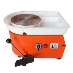220V 250W Pottery Wheel Machine Ceramic Art Machine Electric Drawing Machine With 25CM Turntable School Pottery Household