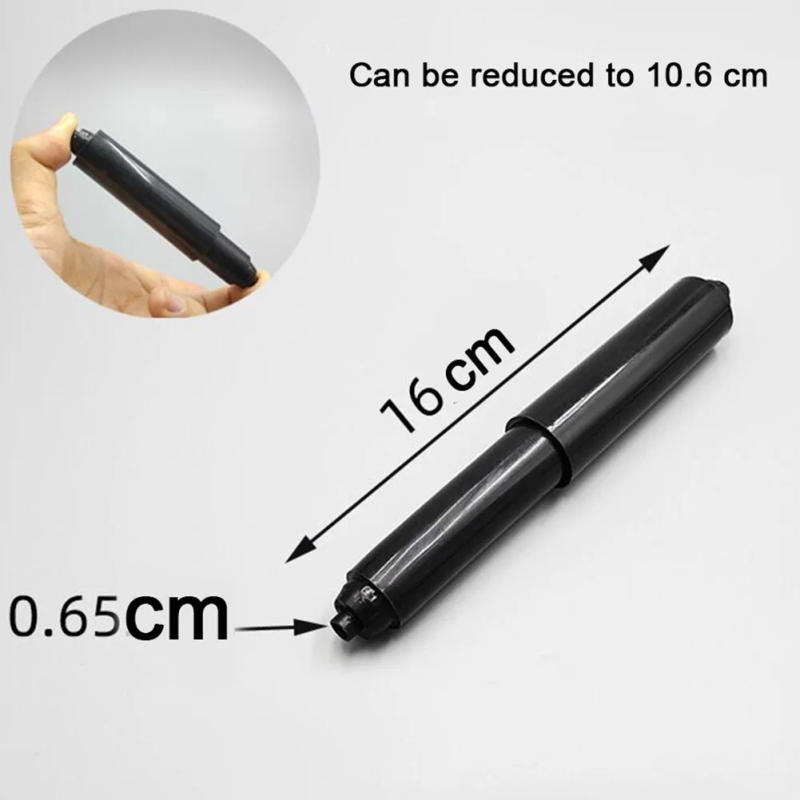 Description Picture 6 of item1/3PCS Replacement Toilet Roll Paper Shaft White Plastic Toilet Roll Holder Roller Spindle Insert Spring For Bathroom Accessory