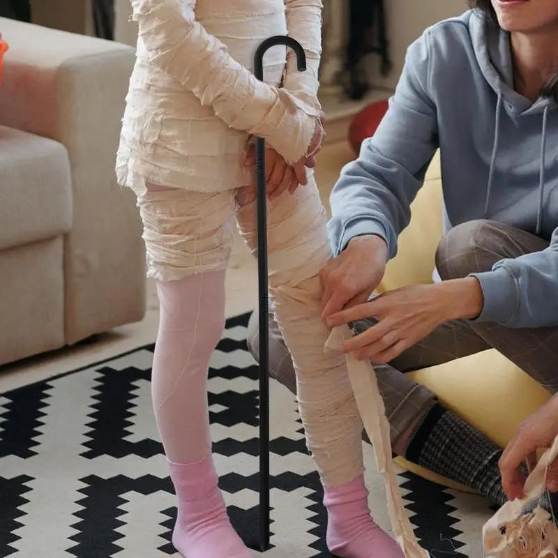 Description Picture 4 of itemCrutch Staff Party Prop Cosplay Staff Decorative Walking Costume Trick Peformance Plastic Hats