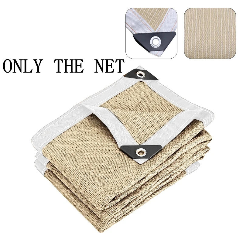 Description Picture 6 of itemOutdoor Sunshade Sail Net Balcony Privacy Fence Netting Garden Buildings Privacy Fence Shelter Screen Gazebo Patio Shade Cloth