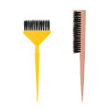 1/2Pcs Hair Dyeing Accessories Kit Hair Coloring Dye Comb Stirring Brush Plastic Color Mixing Bowl DIY Hair Styling Tool