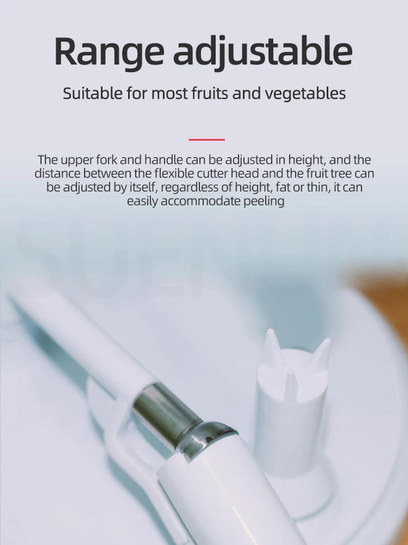 Description Picture 6 of itemElectric Potato Peeling Machine Multi functional Fruit Peeling Machine Household Fully Automatic Apple Peeling Machine