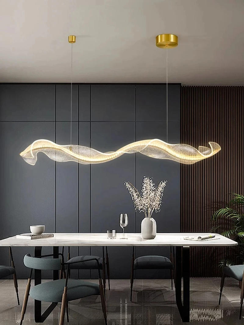 Description Picture 3 of itemModern Home decor led Lights Pendant Light Lamps For Living Room Chandeliers For Dining Room Hanging Light Indoor Lighting