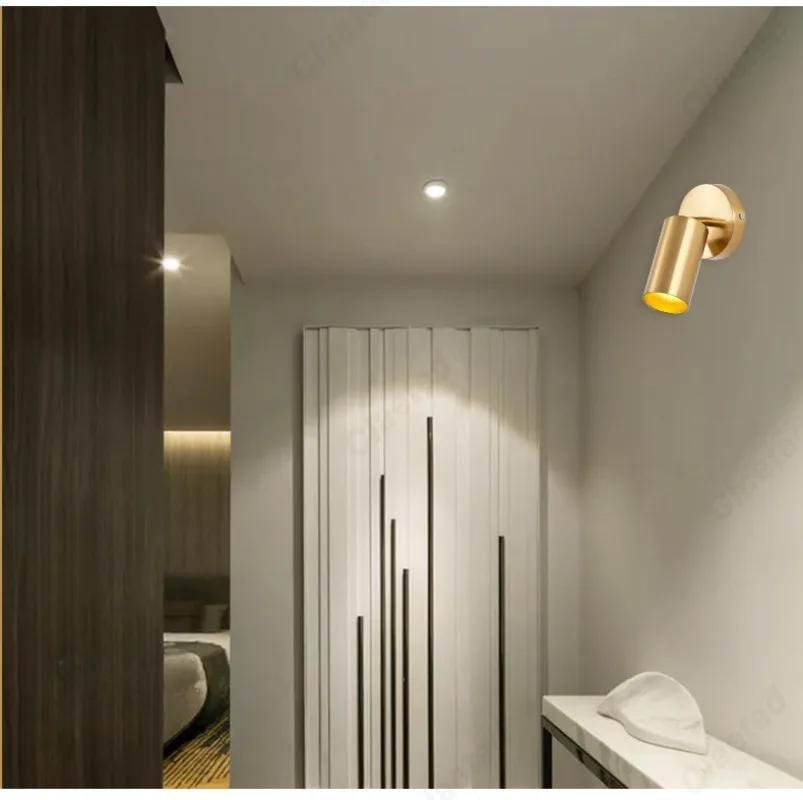 Description Picture 3 of itemCreative LED Rotating Adjustable E27 Wall Light Bedroom Bedside Reading Light Living Room Staircase Corridor Lighting Fixture