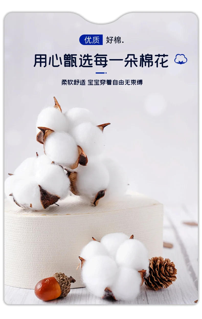 Description Picture 5 of itemRomperDew Newborn Baby One-piece Clothes Baby Short-sleeved Bumcoat Warm Pajamas Triangle Pajamas ribbed cloth Easy Snap Onesies