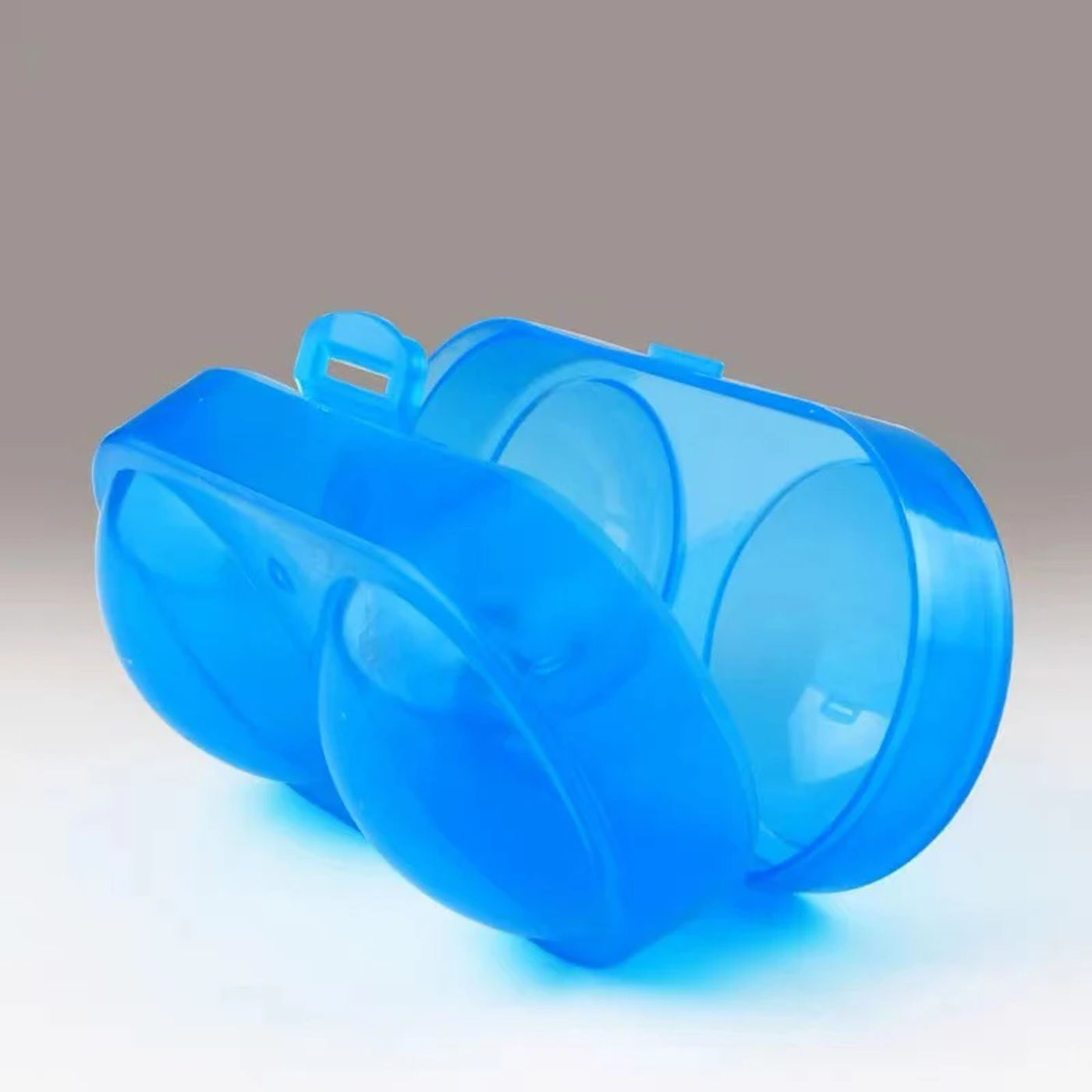 Description Picture 6 of itemPlastic 2 Ping-pong Balls Storage Box Table Tennis Ball Storage Case With Key Chain For Sport Training Accessories