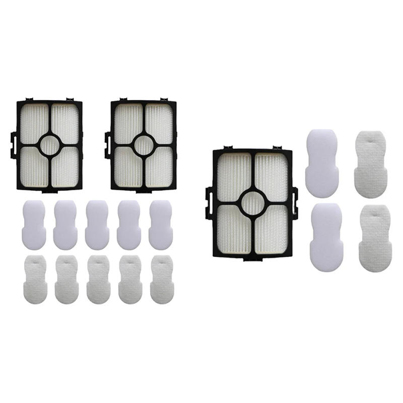 Description Picture 2 of itemFilters For Shark Vacuum HZ3000 HZ3002 Part XFFKHZ3000 XHFHZ3000 Vacuum Cleaner Spare Parts Foam Felt Pre-Motor Filters