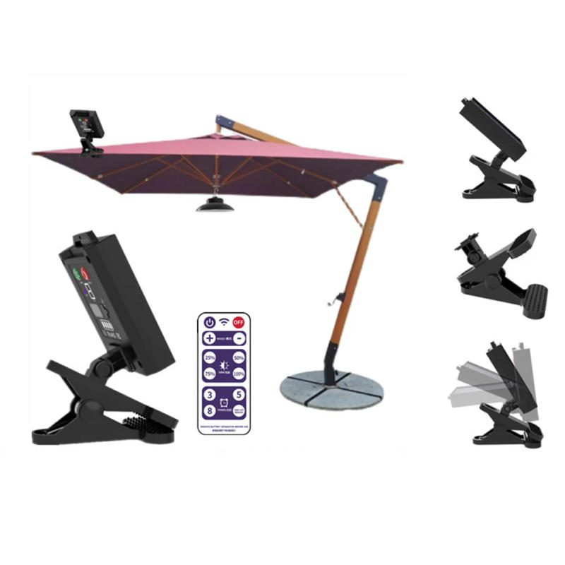 Description Picture 5 of itemOutdoor Patio Umbrella Lamp Set Solar Powered Light Remote Control For Garden Party IP66 Waterproof Design Convenient Control