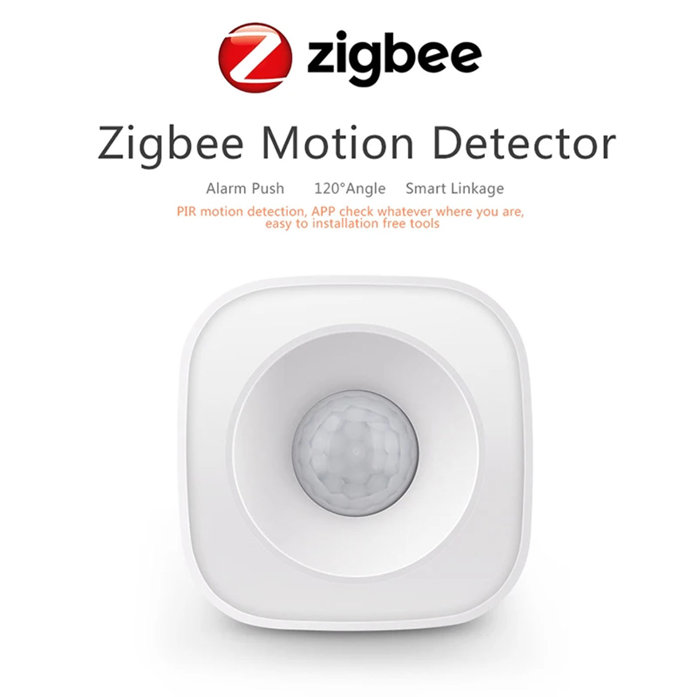 Description Picture 6 of itemEwelink ZigBee Smart Home PIR Motion Sensor 120 Degrees Wireless Infrared Detector Security Burglar Sensor Control Compatible