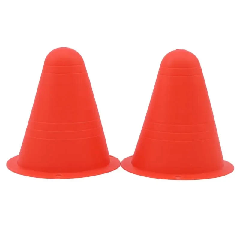 Description Picture 2 of itemSoft Plastic Agility Field Marker for Soccer, Basketball, Football Indoor or Outdoor Skating Training Cones for Drills and Games
