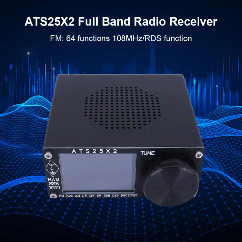 Description Picture 5 of itemLatest ATS-25X2 Full-band Radio FM LW MW SSB DSP Receiver APP Network WIFI Configuration All Band Radio With Spectrum Scanning