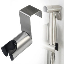 Hand Shower Head Holder Bidet Sprayer Hook Hanging Bracket Stainless Steel Faucet Holding Mounting Bracket Bathroom Accessories