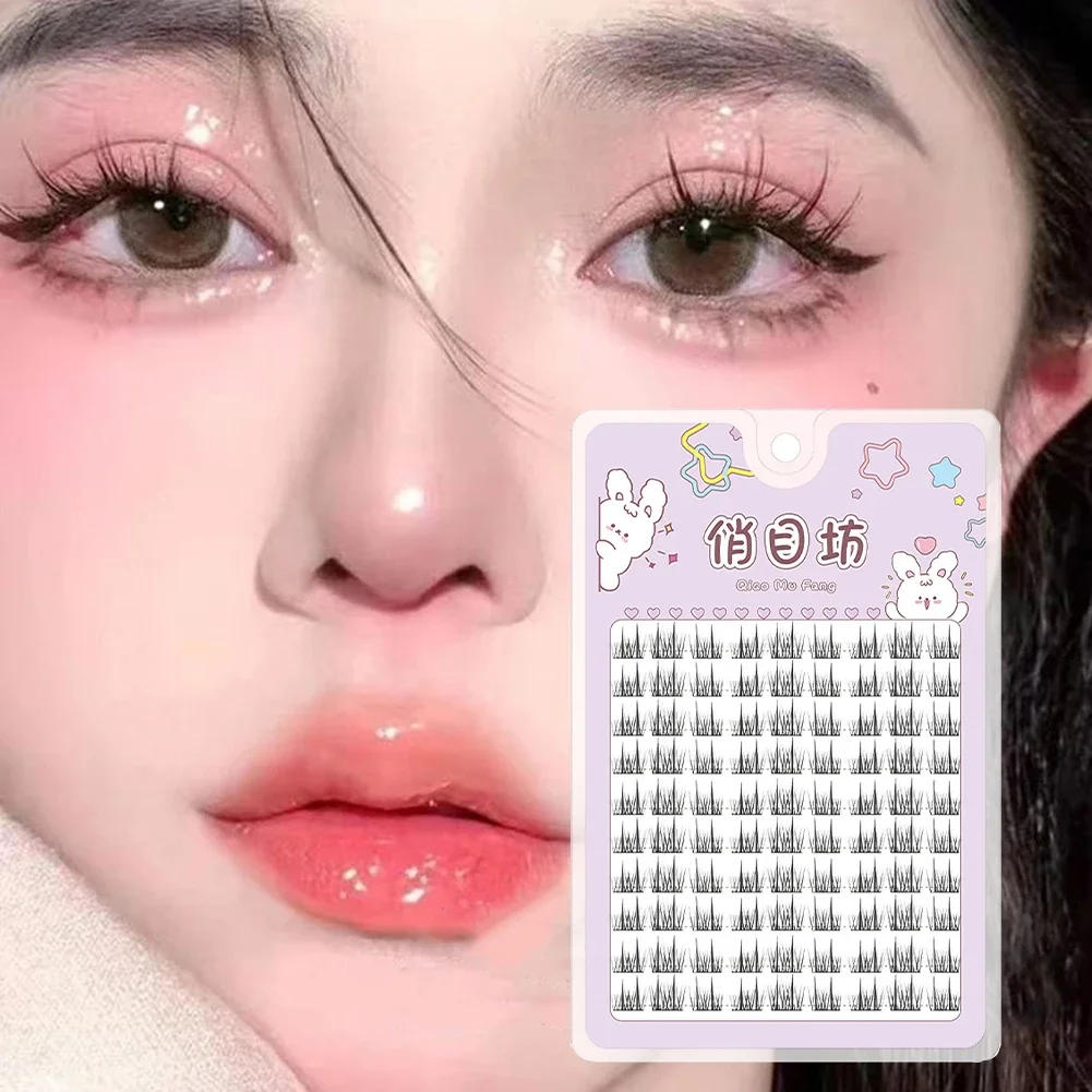 Description Picture 3 of itemSunflower False Eyelashes Black Natural Manga Lashes Anime Eyelashes Large Capacity Eyelashes Extension Chinese