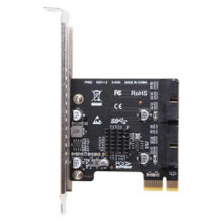 PCI-E USB 3.0 Expansion Card Adapter 2 Port USB3.0 Hub Internal 19/20 Pin Header PCIE PCI Express to USB3.0 Adapter Card