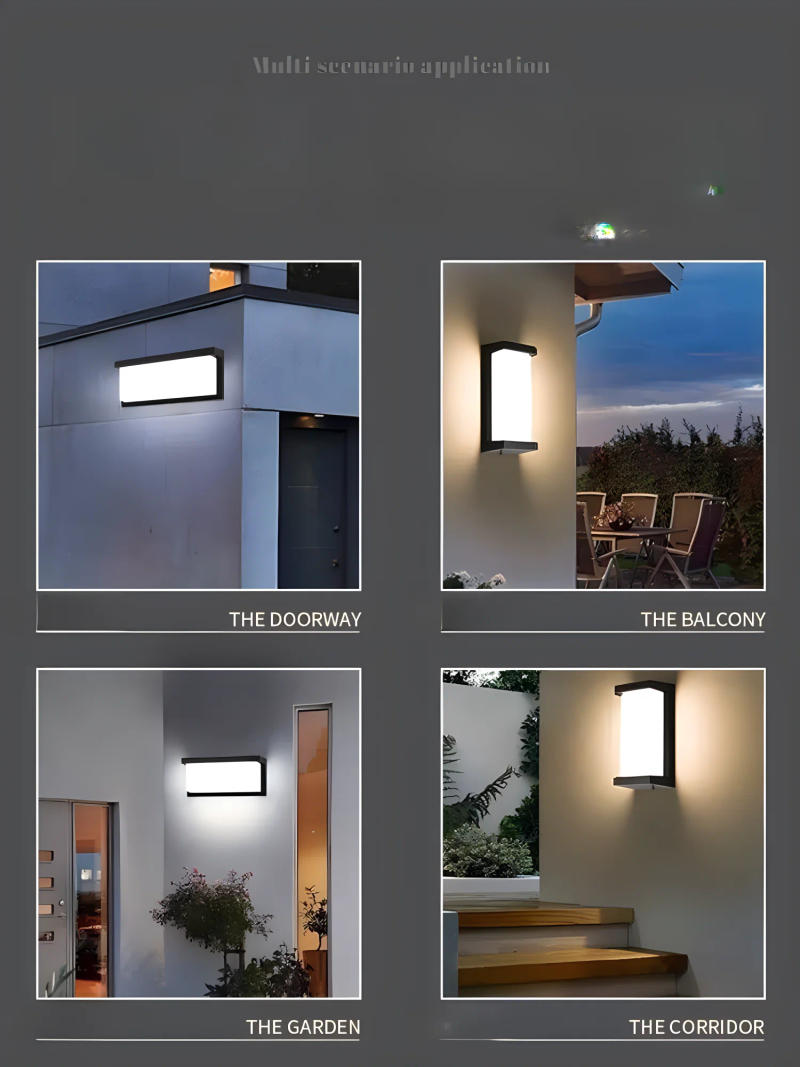 Description Picture 4 of item20W Exterior Wall Light Waterproof IP65 Exterior Wall Light LED Landscape Lighting AC85-260V Outdoor Facade Wall Light For Porch