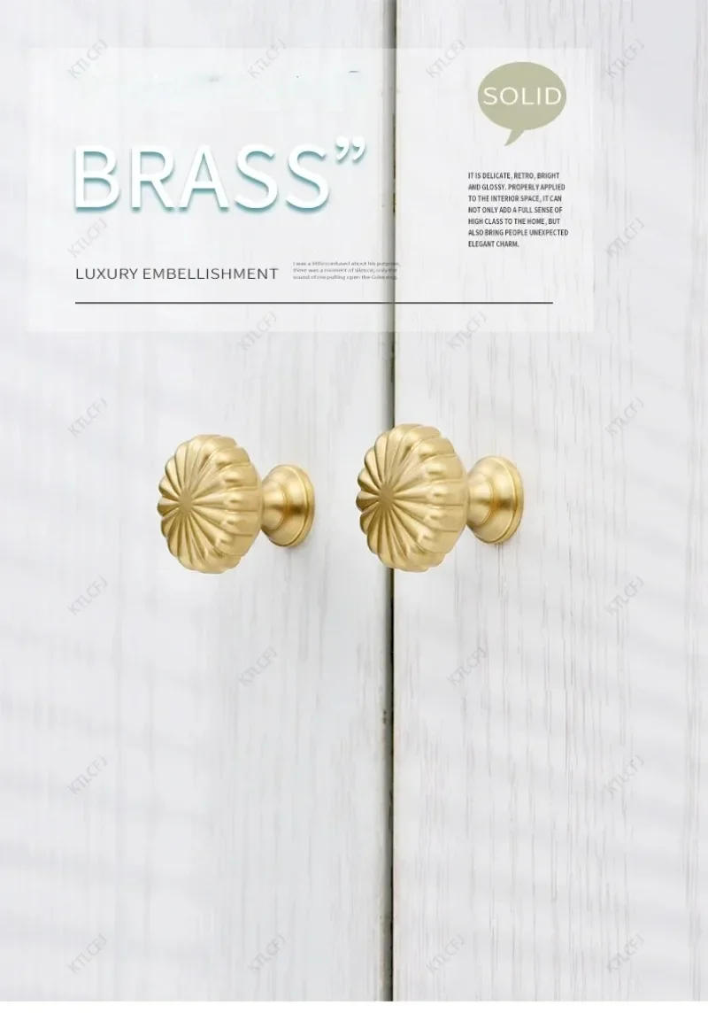 Description Picture 2 of itemNordic Modern Light Luxury American Cabinet Door Handle Wardrobe Door Creative Cabinet Handle Golden Bright Silver Door Handle